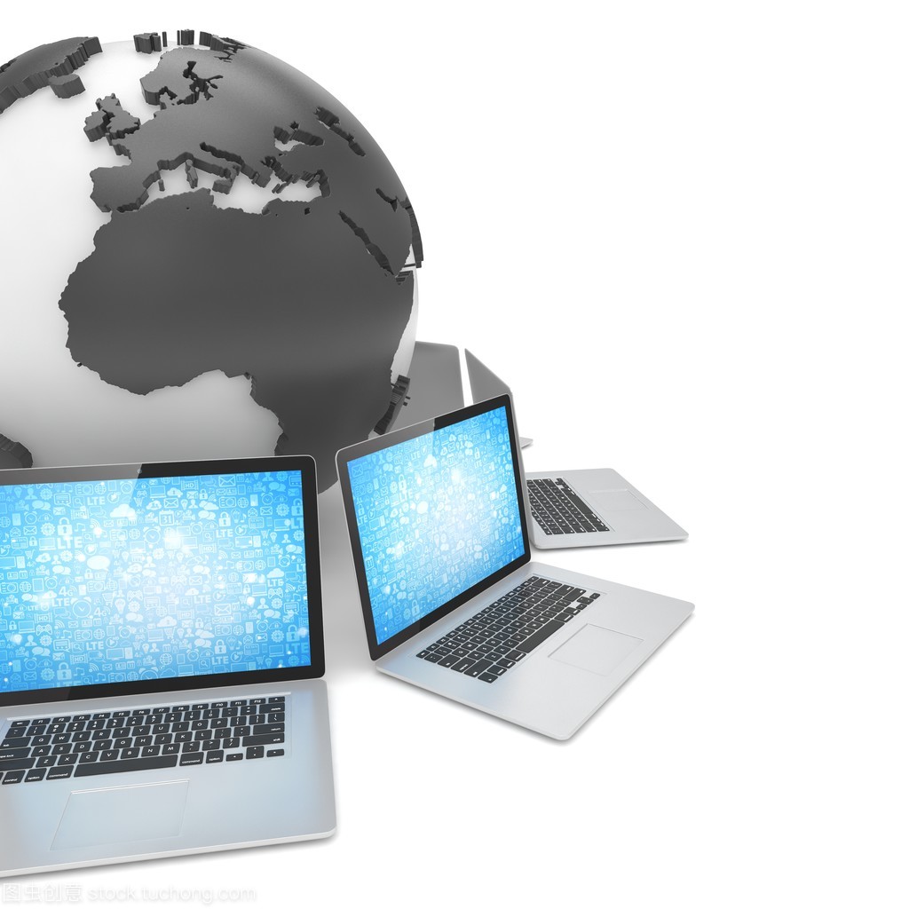 地球全球笔记本电脑网络 计算机网络技术的创新与开发